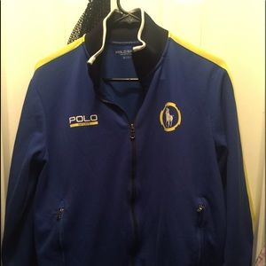 Polo warm up jacket